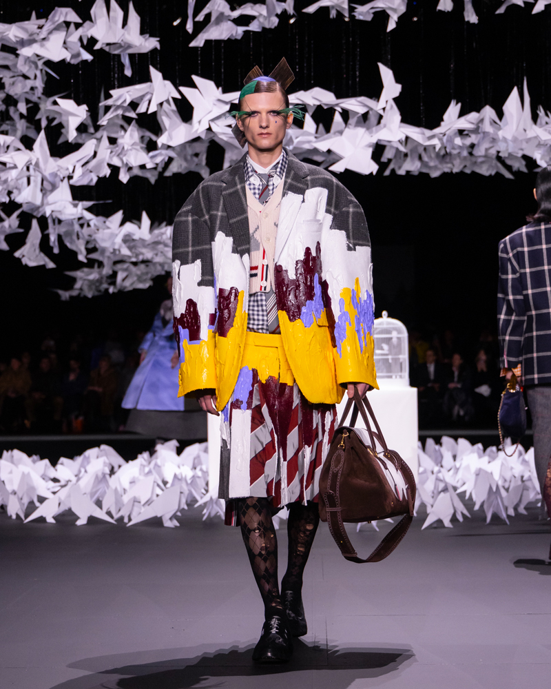 Le défilé Thom Browne automne-hiver 2025-2026.