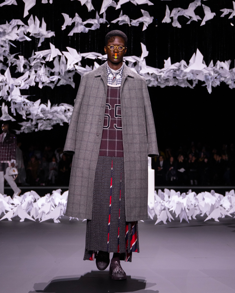 Le défilé Thom Browne automne-hiver 2025-2026.