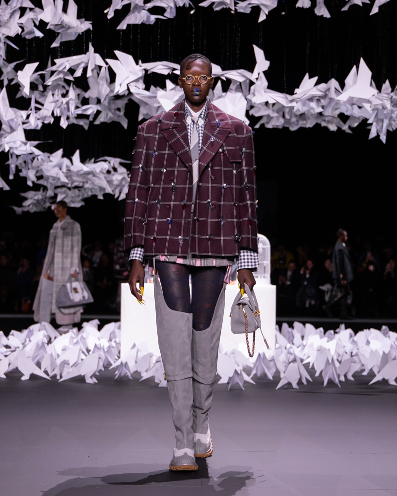 Le défilé Thom Browne automne-hiver 2025-2026.