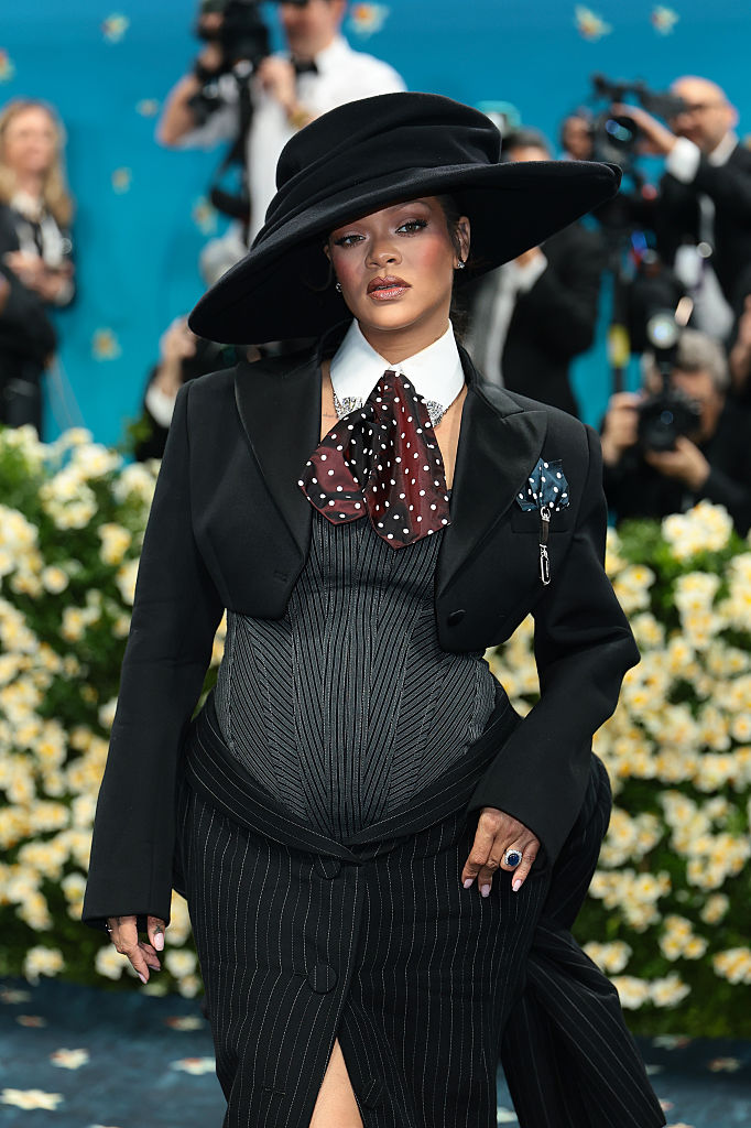 Rihanna au Met Gala 2025.