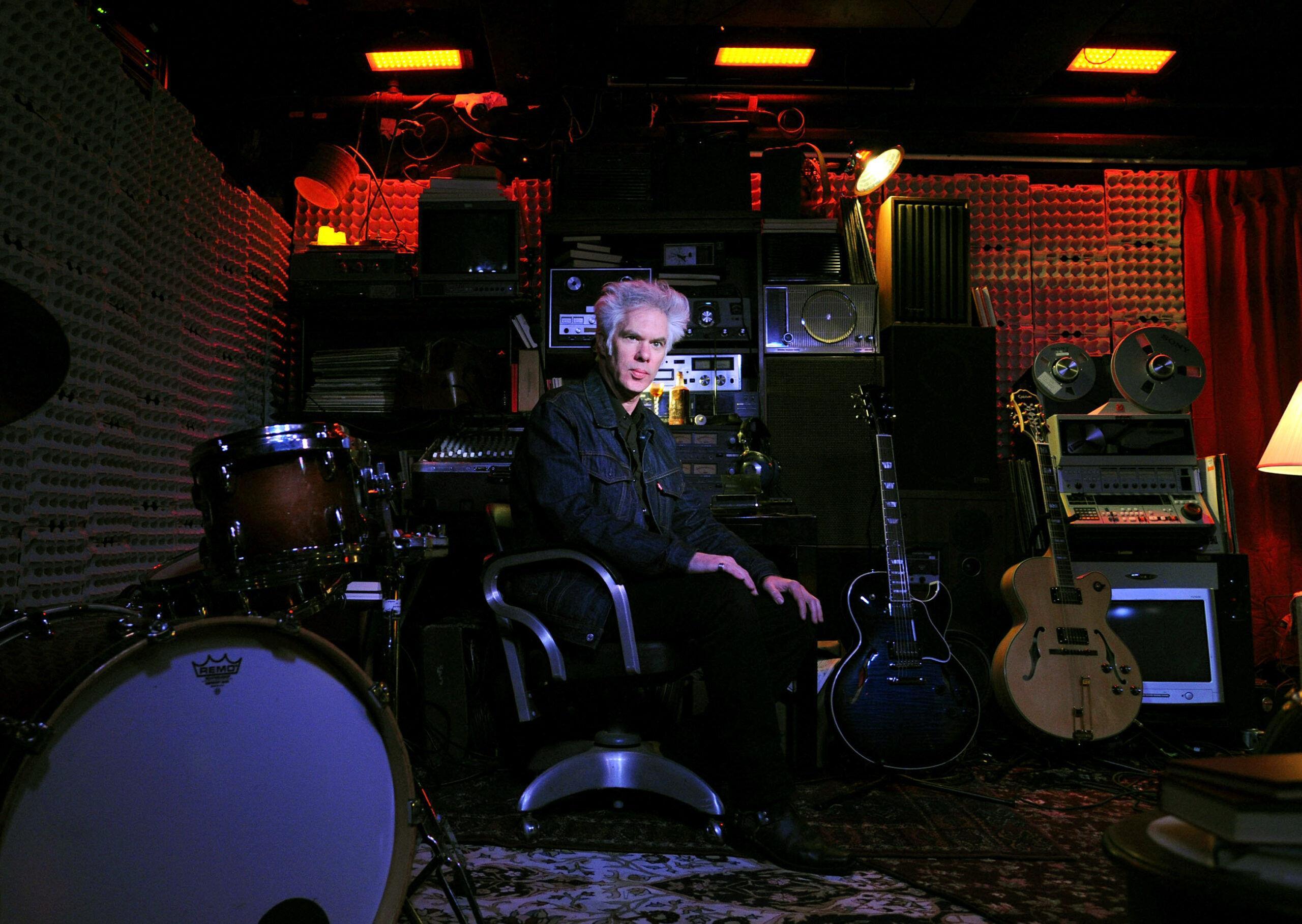 Le réalisateur Jim Jarmusch assiste au concert de projection de Only Lovers Left Alive à Santos Party House, le 1er avril 2014 à New York. (Photo par Ilya S. Savenok/Getty Images).