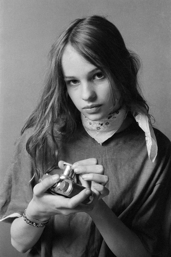 Natja Brunckhorst, actrice du film Moi, Christiane F , 13 ans, droguée, prostituée (1981) © Bertrand LAFORET/Gamma-Rapho via Getty Images.