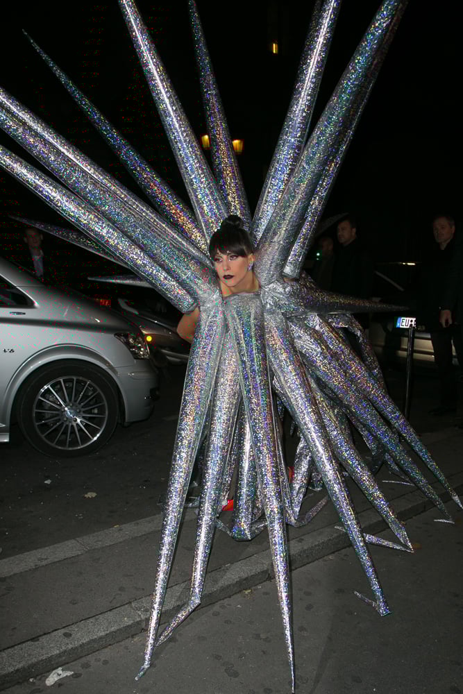 Lady Gaga en Jack Irving arrive au club "VIP ROOM" le 25 novembre 2014 à Paris, France © Marc Piasecki/GC Images.