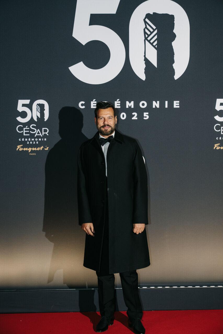 Laurent Lafitte au dîner de gala de la 50e cérémonie des César, le 28 février 2025, au Fouquet's Paris © Stefani Leguenn.