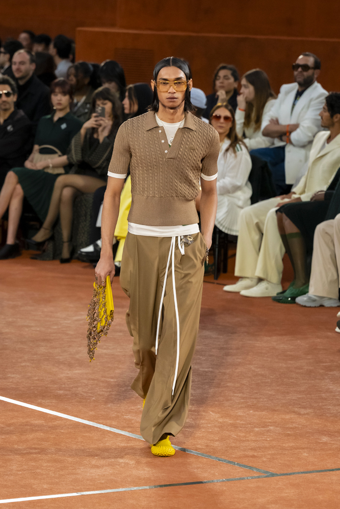 Le défilé Lacoste automne-hiver 2025-2026.