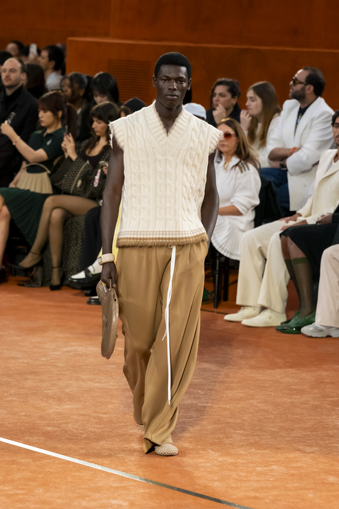 Le défilé Lacoste automne-hiver 2025-2026.