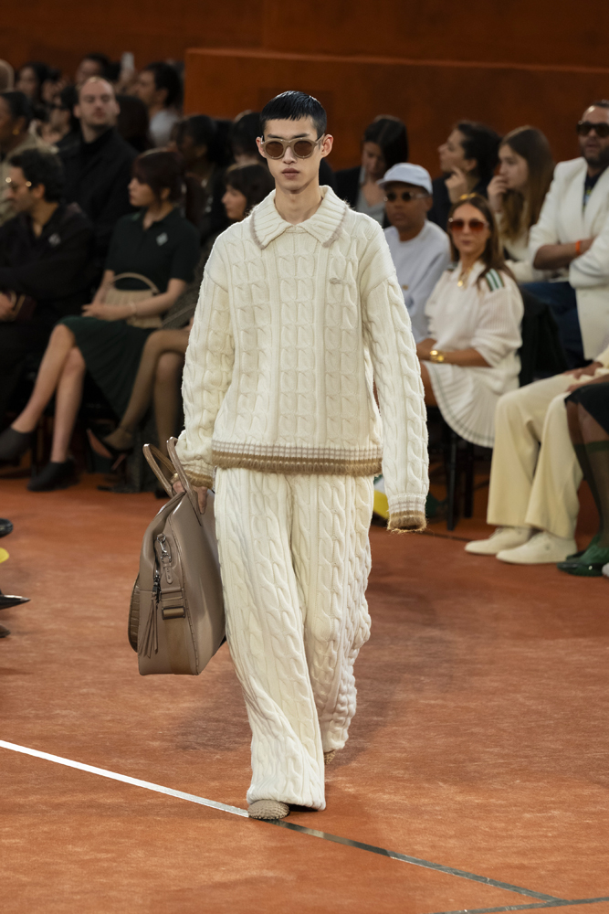 Le défilé Lacoste automne-hiver 2025-2026.