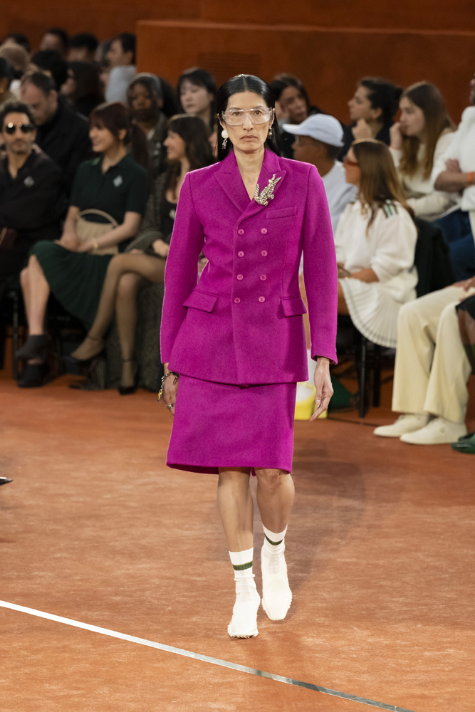 Le défilé Lacoste automne-hiver 2025-2026.