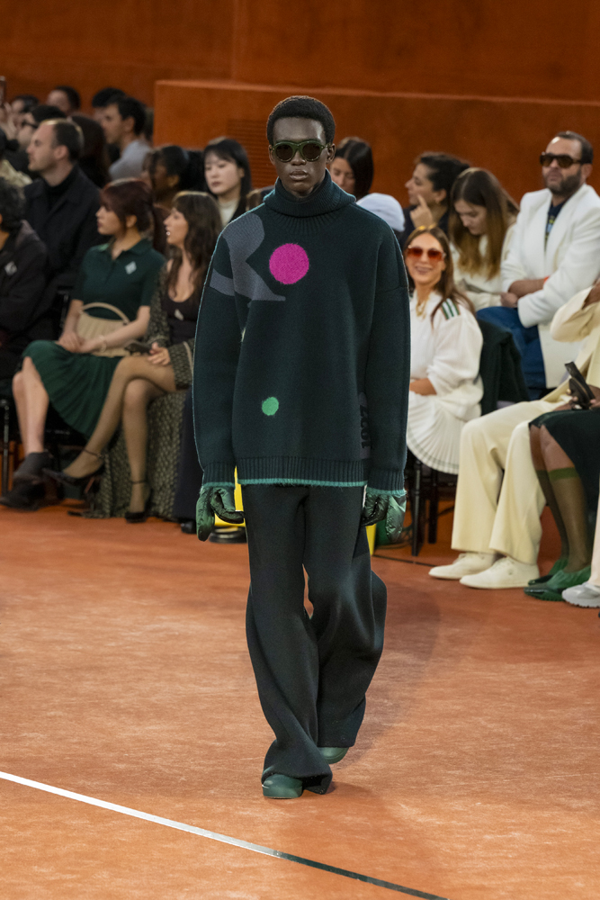 Le défilé Lacoste automne-hiver 2025-2026.