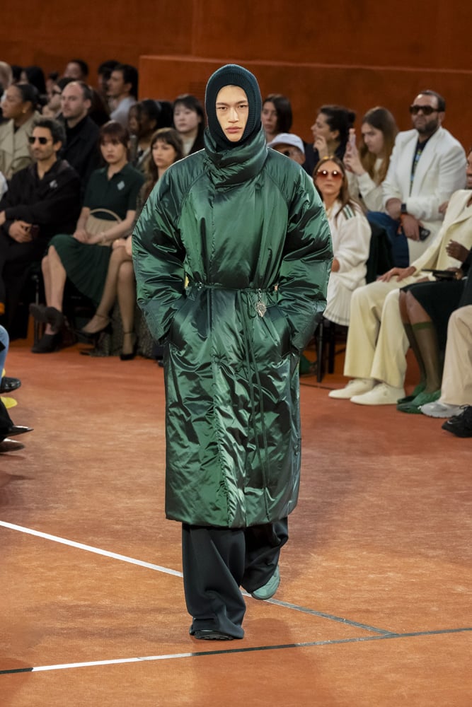 Le défilé Lacoste automne-hiver 2025-2026.
