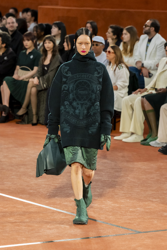 Le défilé Lacoste automne-hiver 2025-2026.