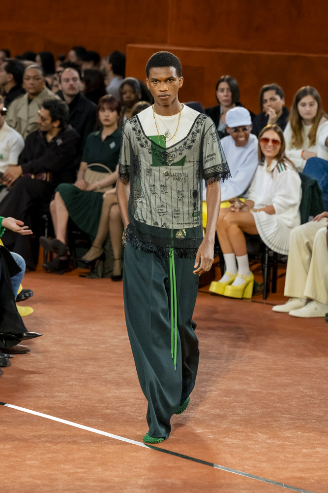Le défilé Lacoste automne-hiver 2025-2026.