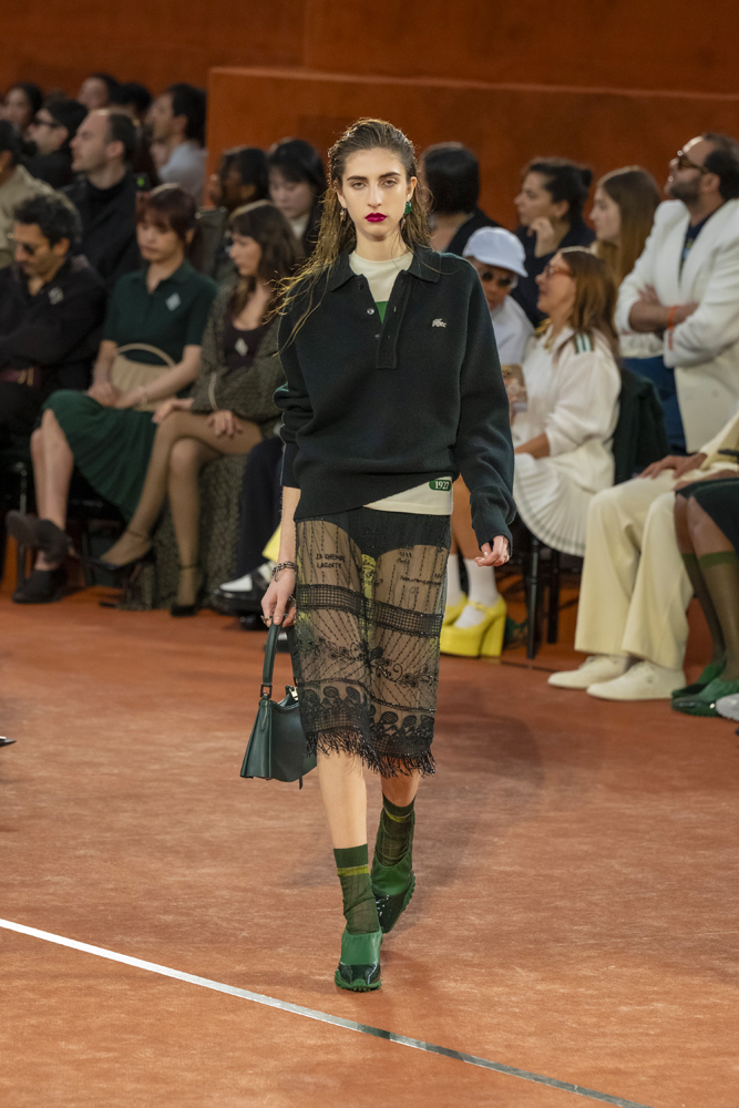 Le défilé Lacoste automne-hiver 2025-2026.