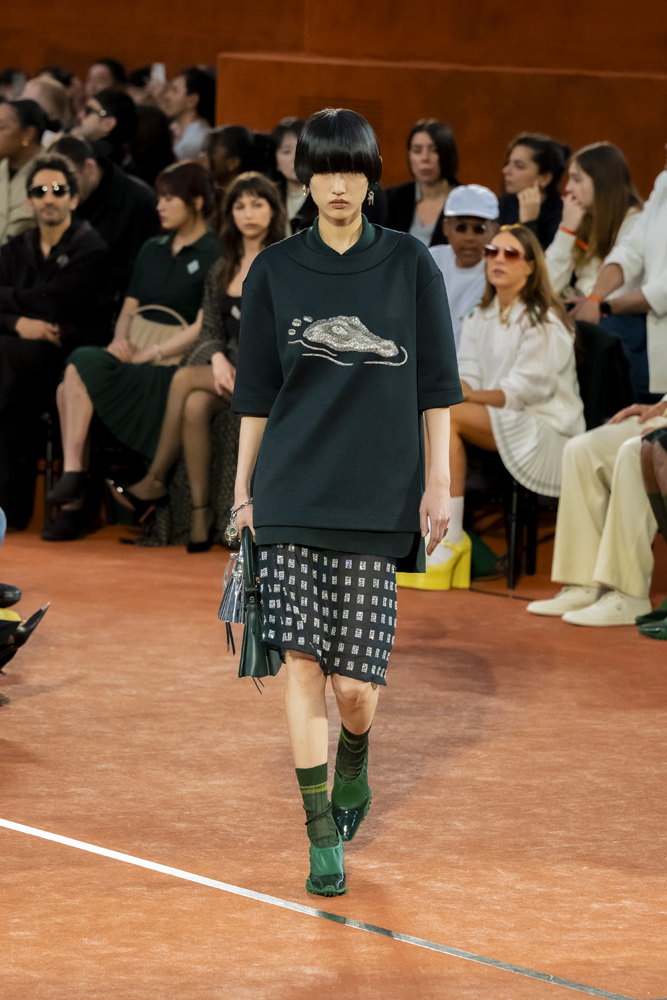Le défilé Lacoste automne-hiver 2025-2026.