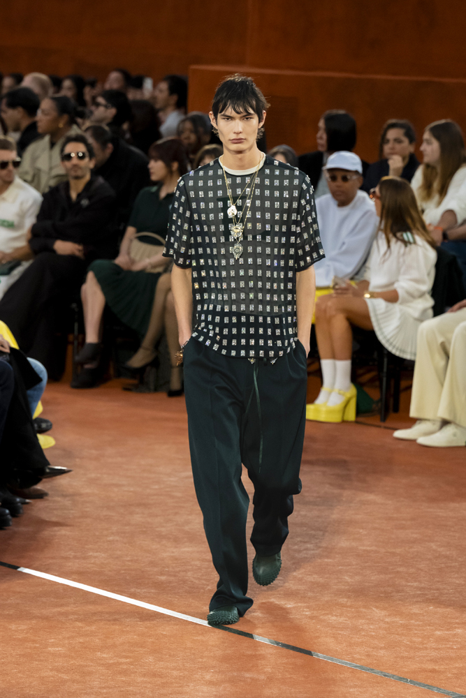 Le défilé Lacoste automne-hiver 2025-2026.