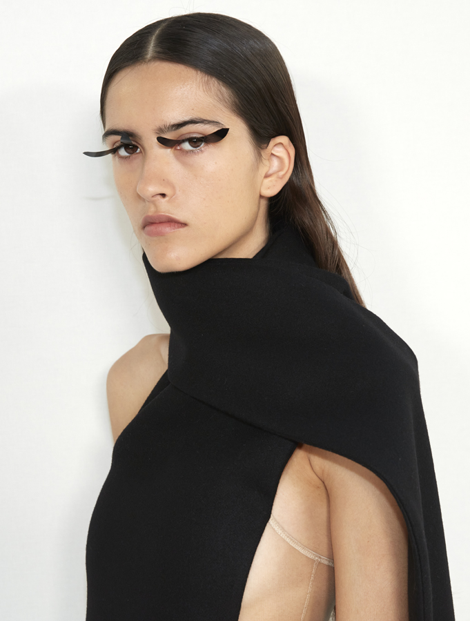 Le make-up du défilé Courrèges automne-hiver 2025-2026.
