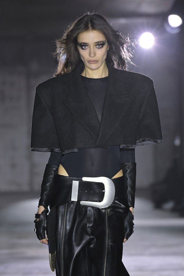 Le make-up du défilé Vaquera automne-hiver 2025-2026 à la Fashion Week