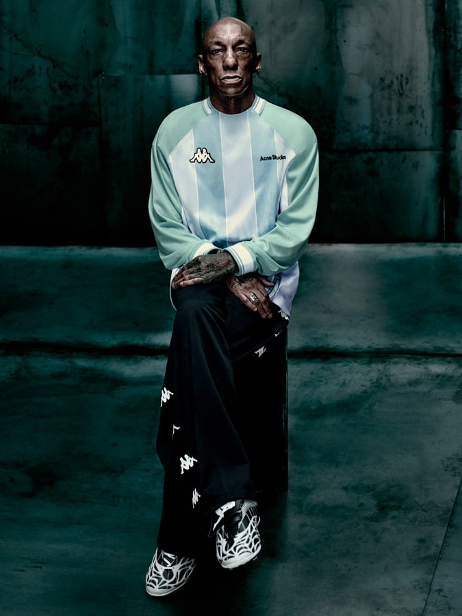 collection acne studios x kappa