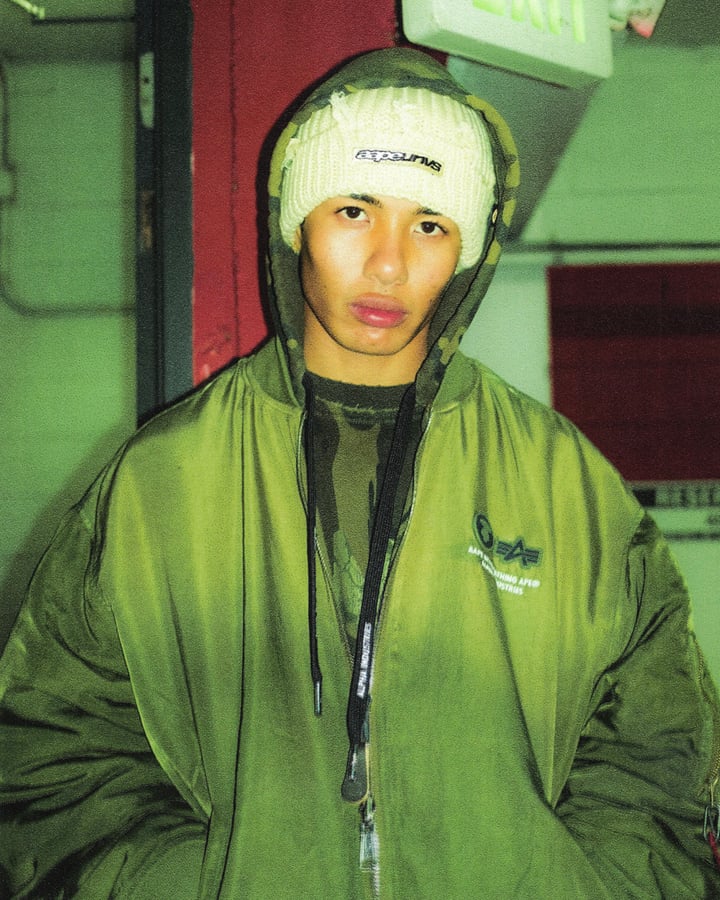 collection alpha industries x aape