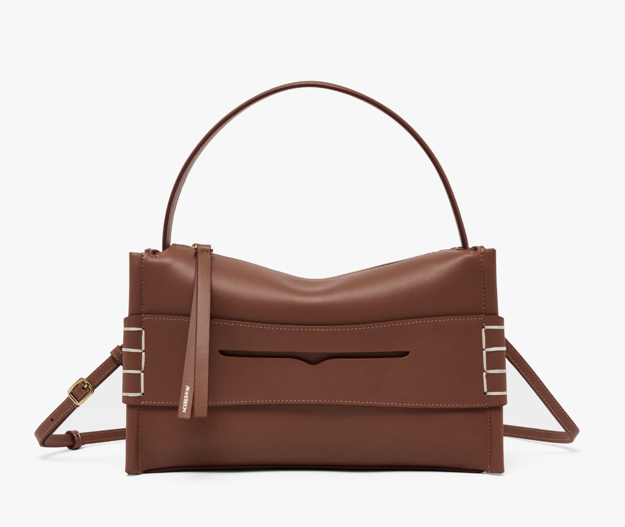 sacs tendance 2025 jw anderson cuir marron