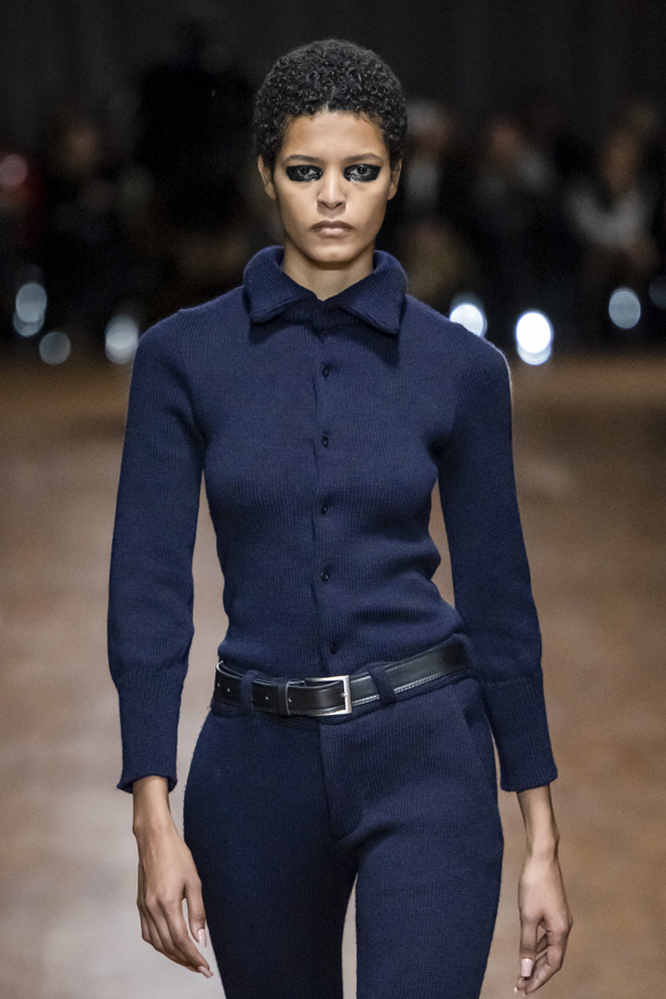 Le make-up du défilé Hodakova automne-hiver 2025-2026.