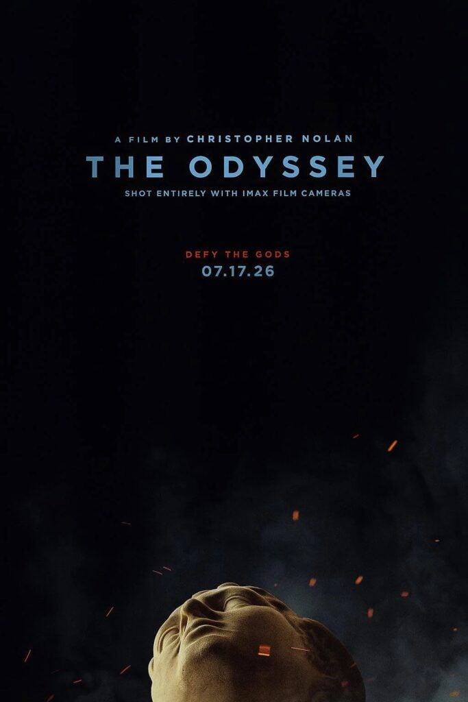 L'affiche de The Odyssey de Christopher Nolan.