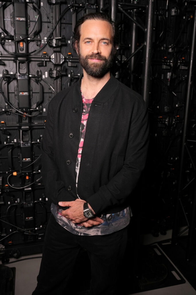 Benjamin Millepied. © Stéphane Feugère. Le vernissage de l’exposition “1000 milliards d’images du Prix Reiffers Art Initiatives, Pris.