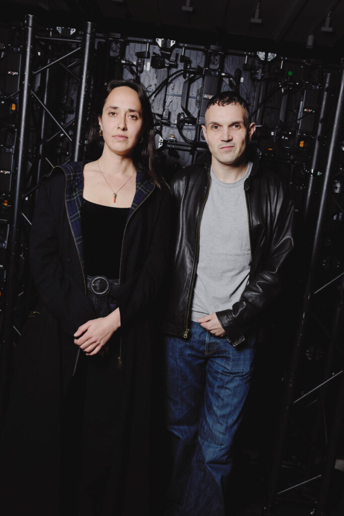 Caroline Poggi et Jonathan Vinel. © Stéphane Feugère.