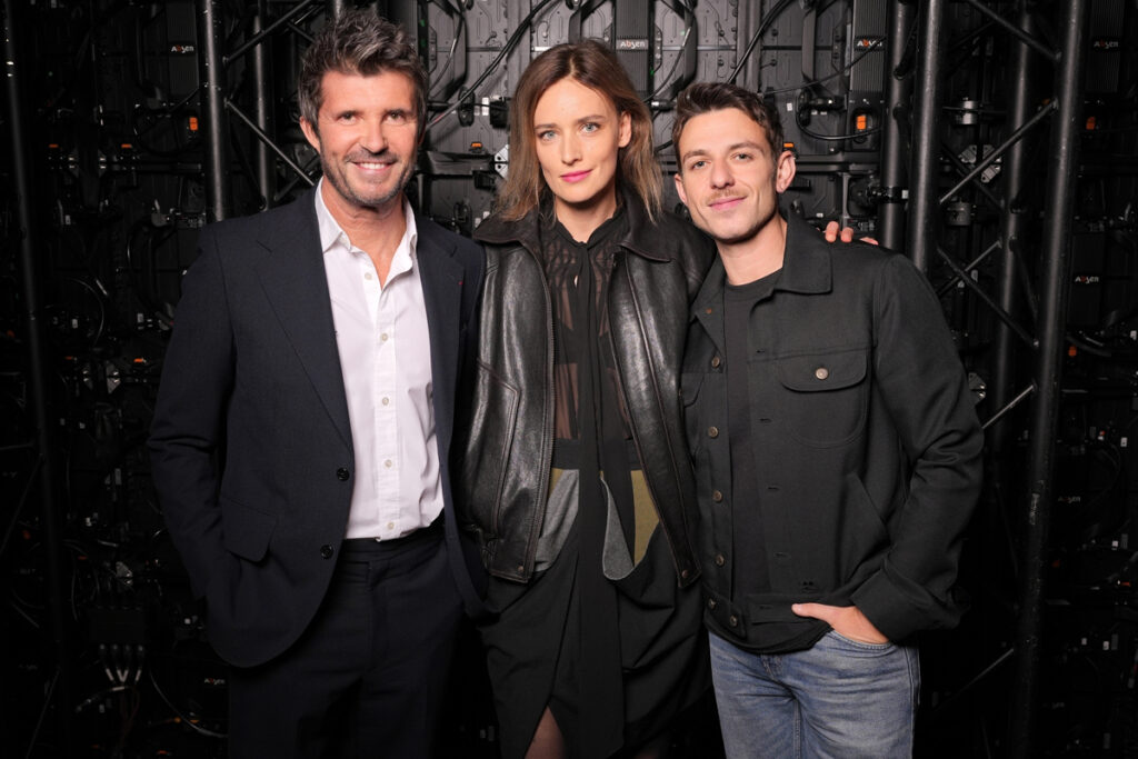 Paul-Emmanuel Reiffers, Anne-Catherine Lacroix et Nicolas Di Felice. © Stéphane Feugère.