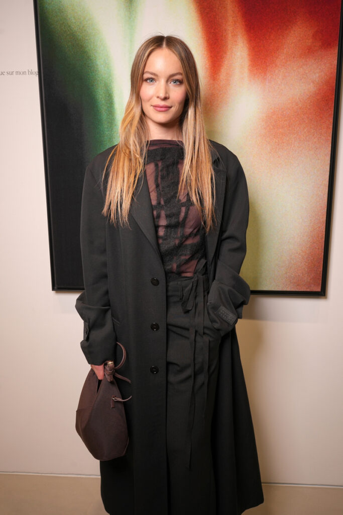 Diane Rouxel © Stéphane Feugère.Le vernissage de l'exposition 1000 milliards d'images du Prix Reiffers Art Initiatives, à Paris.