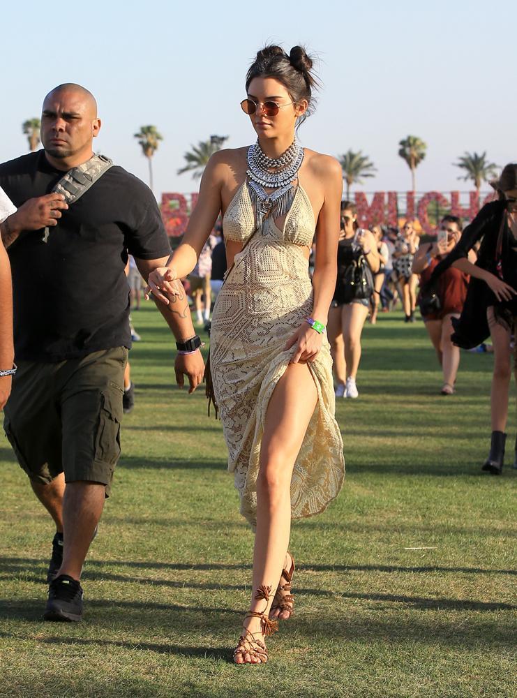 Kendall Jenner au festival Coachella, le 15 avril 2016 en Californie. Bauer-Griffin/GC Images.