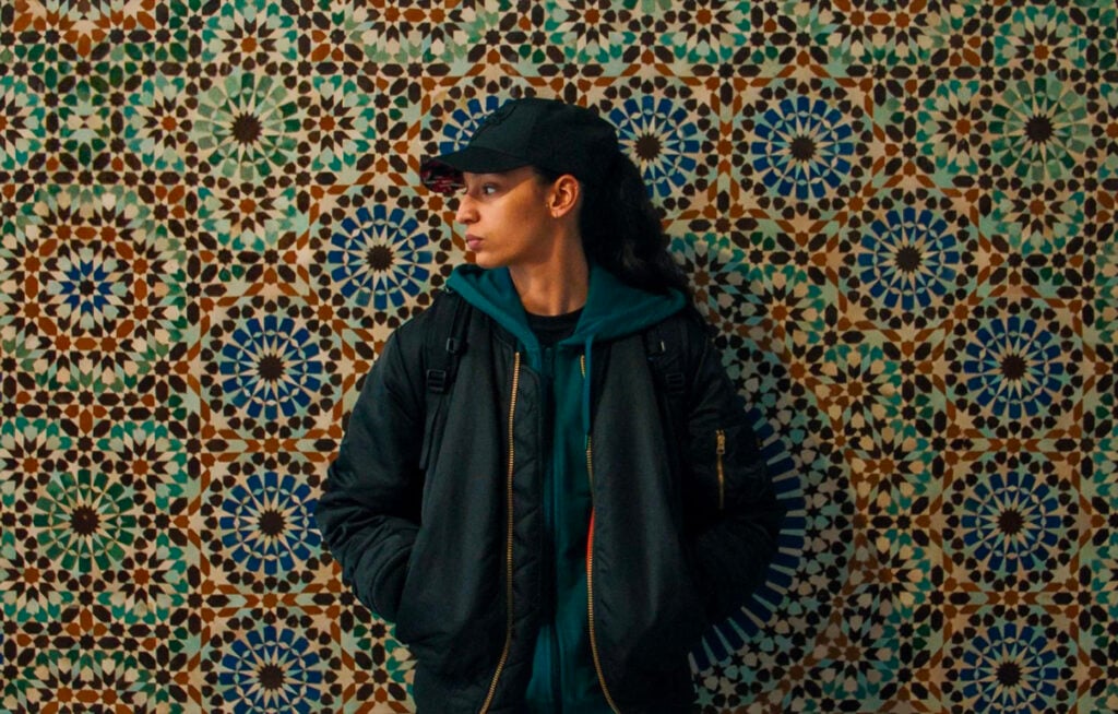 Nadia Melliti dans le film La Petite Dernière (2025) 