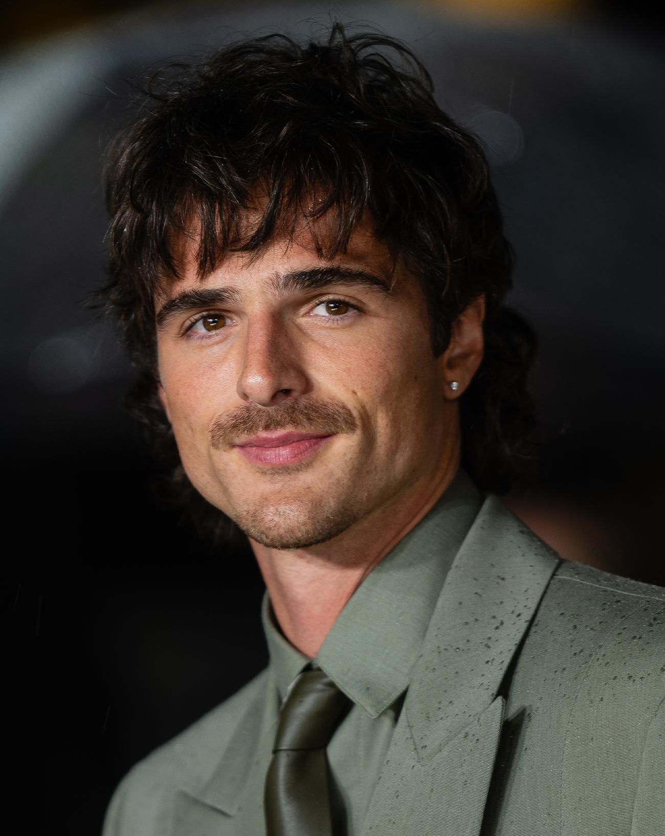 Jacob Elordi à l’avant-première britannique du film “Hurlevent” le 5 février 2026 à Londres, en Angleterre. © Samir Hussein/WireImage.