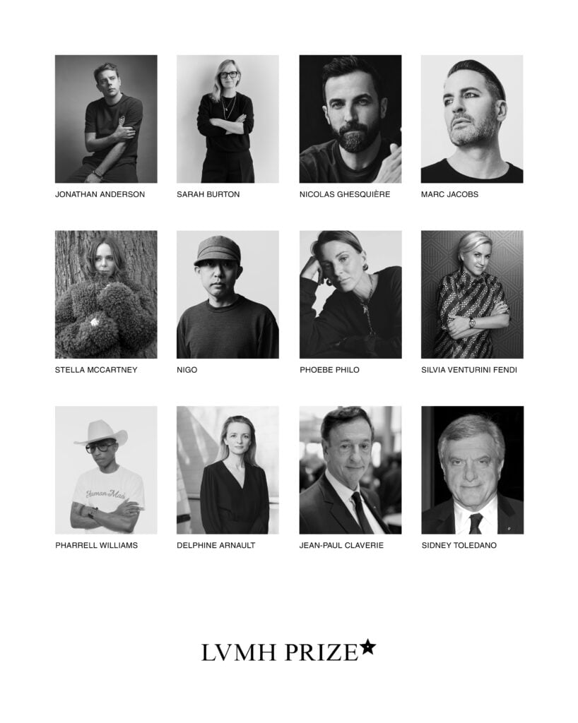 Le jury du Prix LVMH 2025.