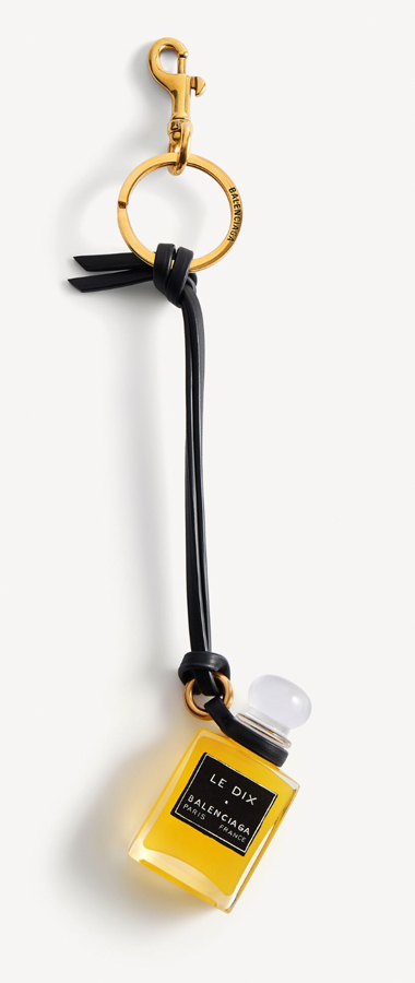 bag charm flacon miniature balenciaga 