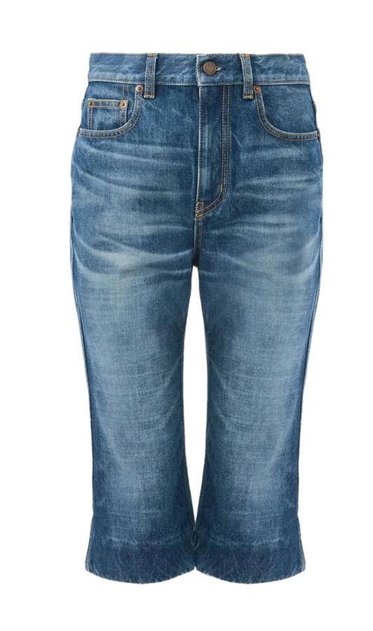 bermuda en denim tendance printemps-ete 2026 chloé