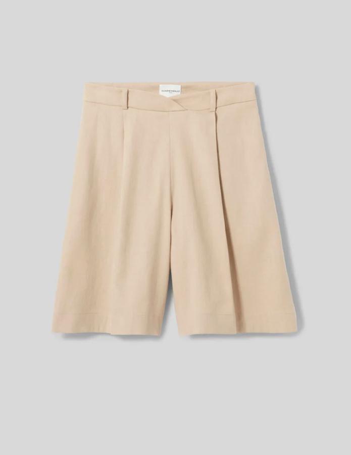 bermuda en lin tendance printemps-ete 2026 claudie pierlot