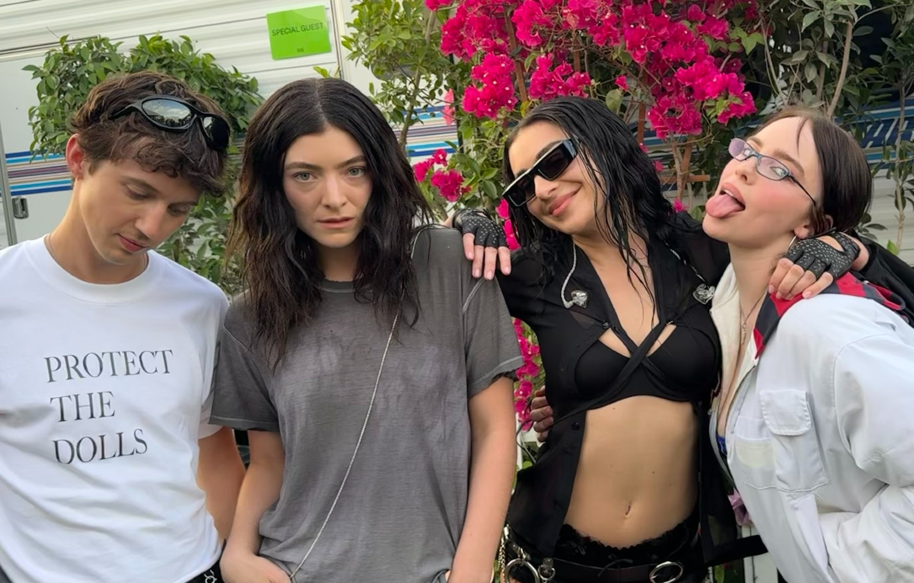 Charli xcx, Billie Eilish et Lorde au festival Coachella.