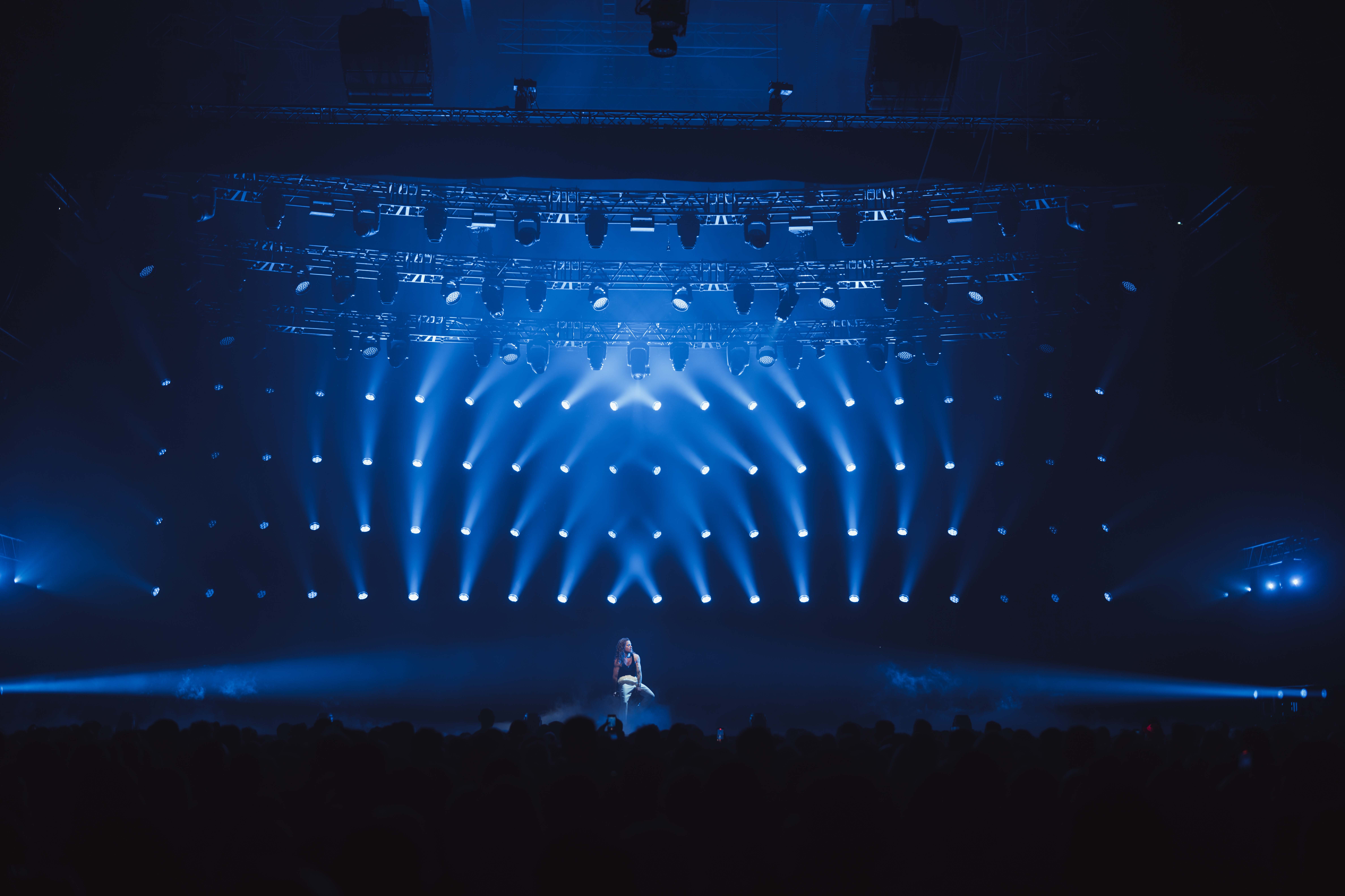 Julien Doré at a concert in Aix © Goledzinowski.