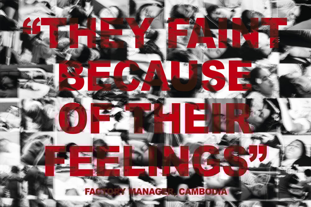 Laia Abril, FEELINGS, News Series (Case 2, Cambodia, On Mass Hysteria), (2023). © Courtesy of galerie Les filles du calvaire, Paris.