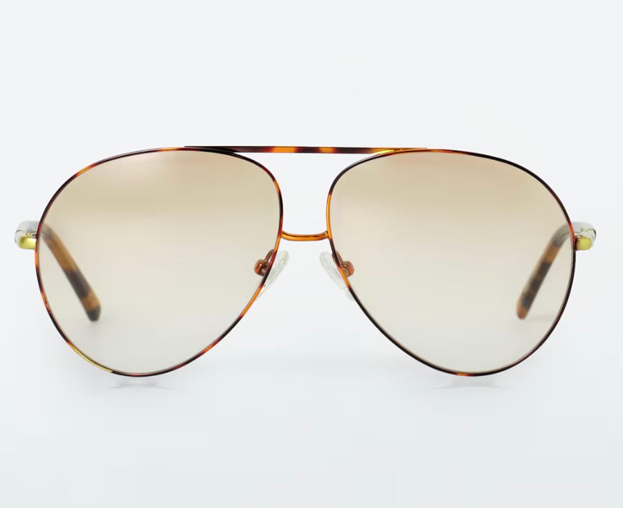 lunettes aviateur écaille cos