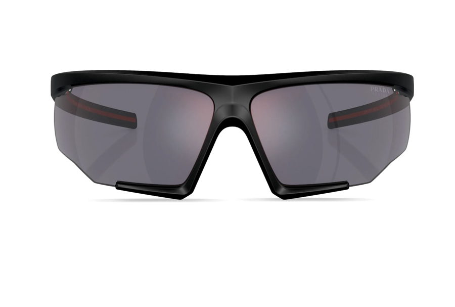 lunettes de soleil sport noir prada