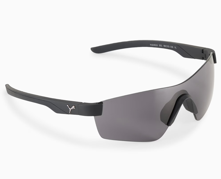 lunettes de soleil de sport noires puma