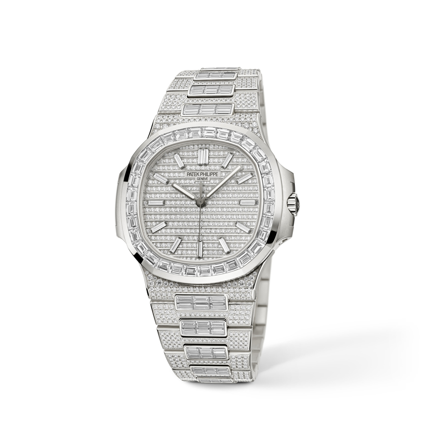 High jewelry patek philippe grey gold diamonds watches and wonders 2025