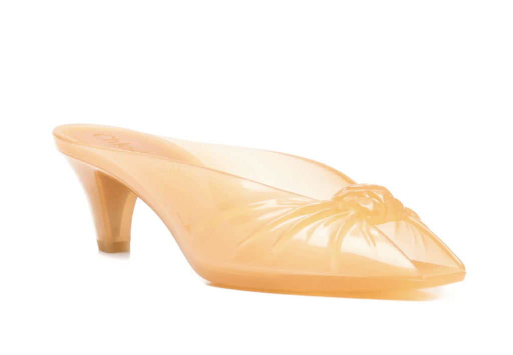 mules ouvertes tendance chloe