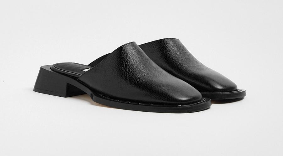 mules plates en cuir tendance miista