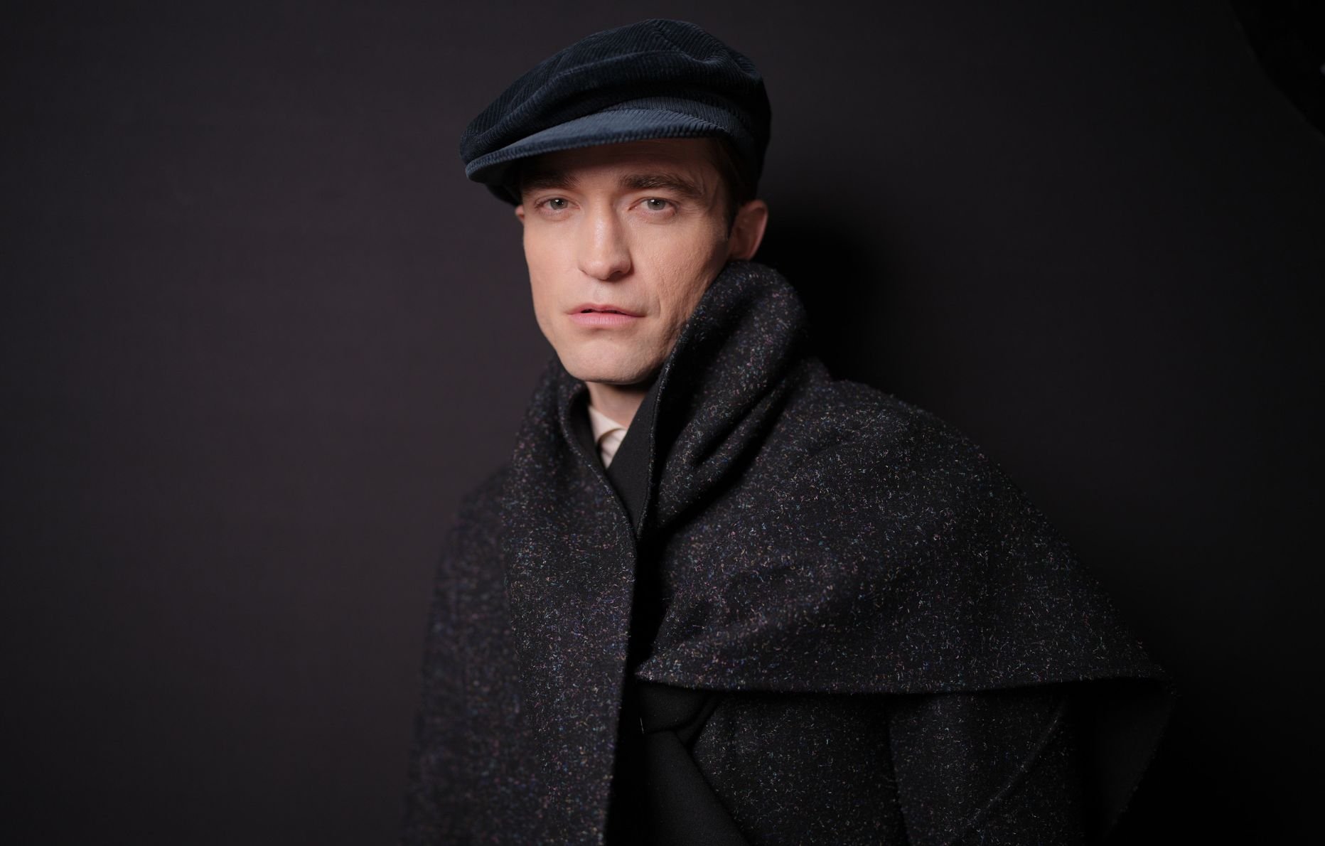 Robert Pattinson au défilé Dior Homme pendant la Fashion Week Homme Automne 2025 à Paris, le 24 janvier 2025.