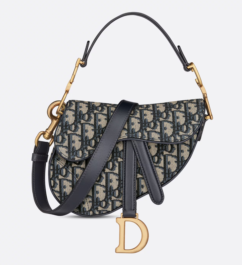 sac saddle jacquard dior y2k