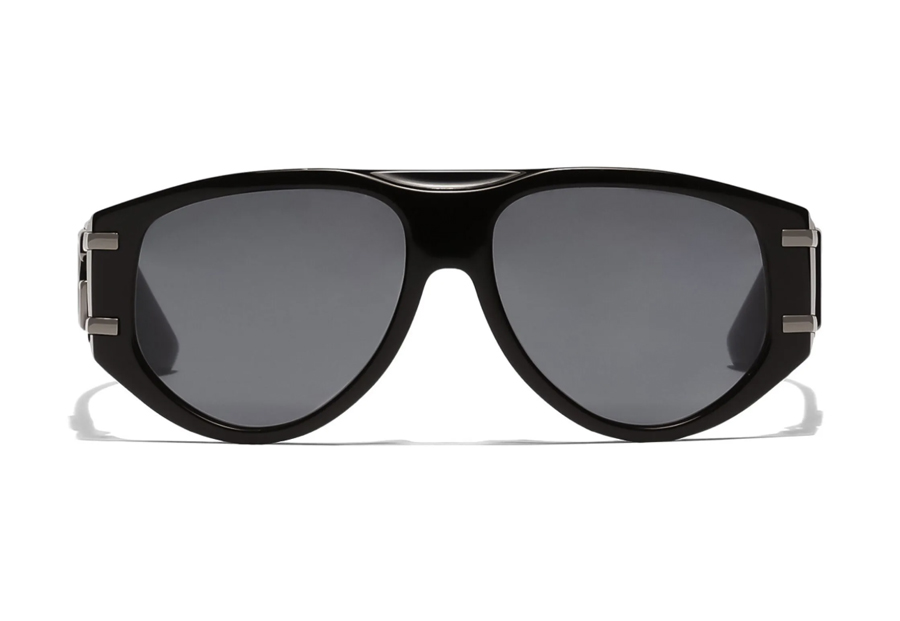 lunettes de soleil aviateur noires dolce & gabbana