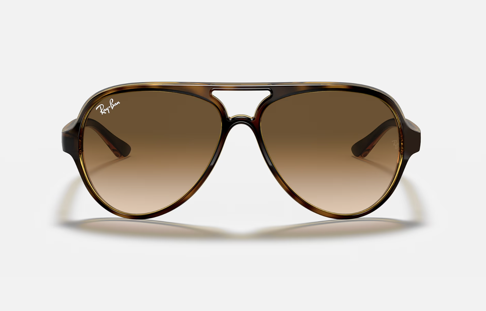 lunettes de soleil aviateur monture écaillée ray ban